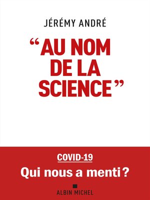 cover image of "Au nom de la science"